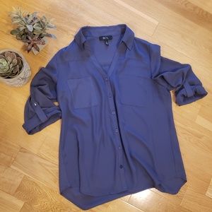 BCX Button Up Blouse